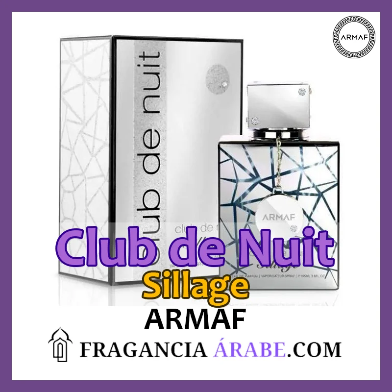 perfume árabe club de nuit sillage ARMAF