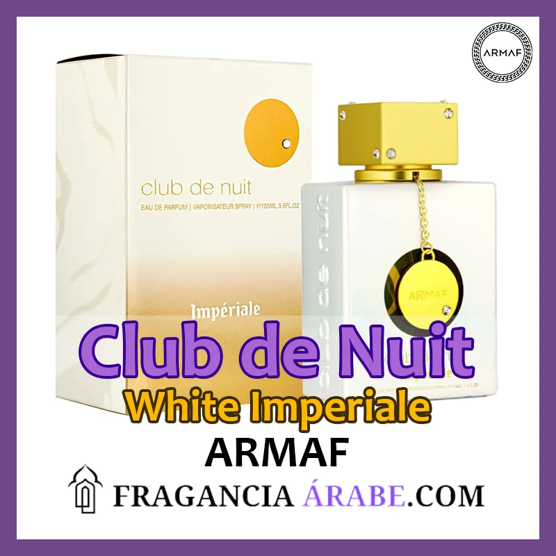 perfume árabe club de nuit white imperiale ARMAF