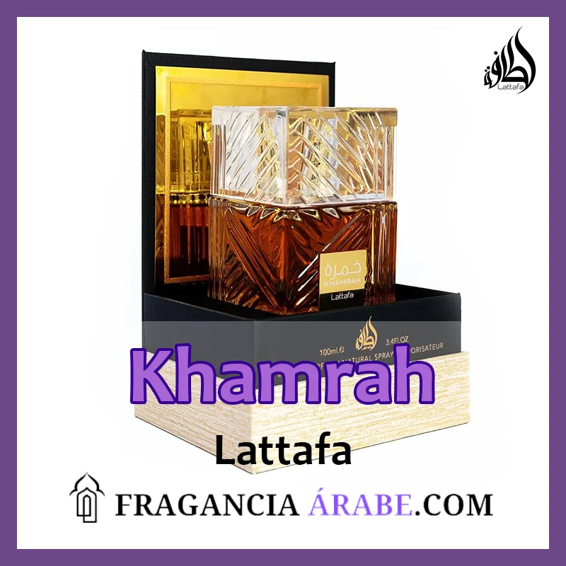 perfume arabe khamrah lattafa