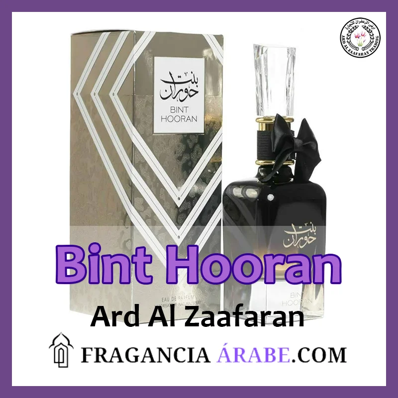 perfume arabe bint hooran ard al zaafaran