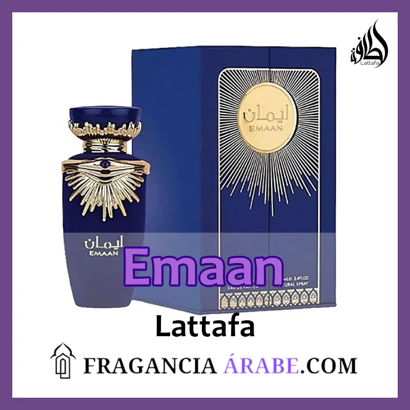 perfume arabe emaan lattafa