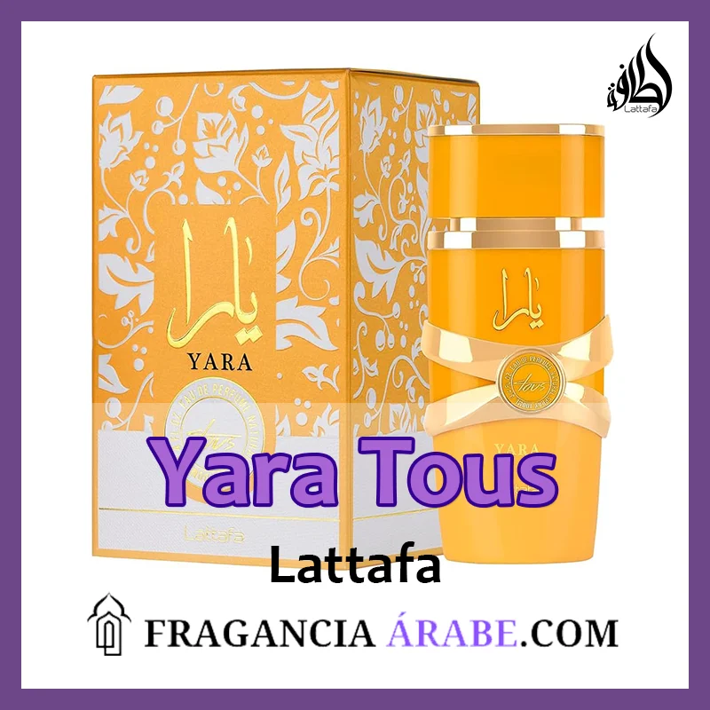 perfume árabe yara tous lattafa